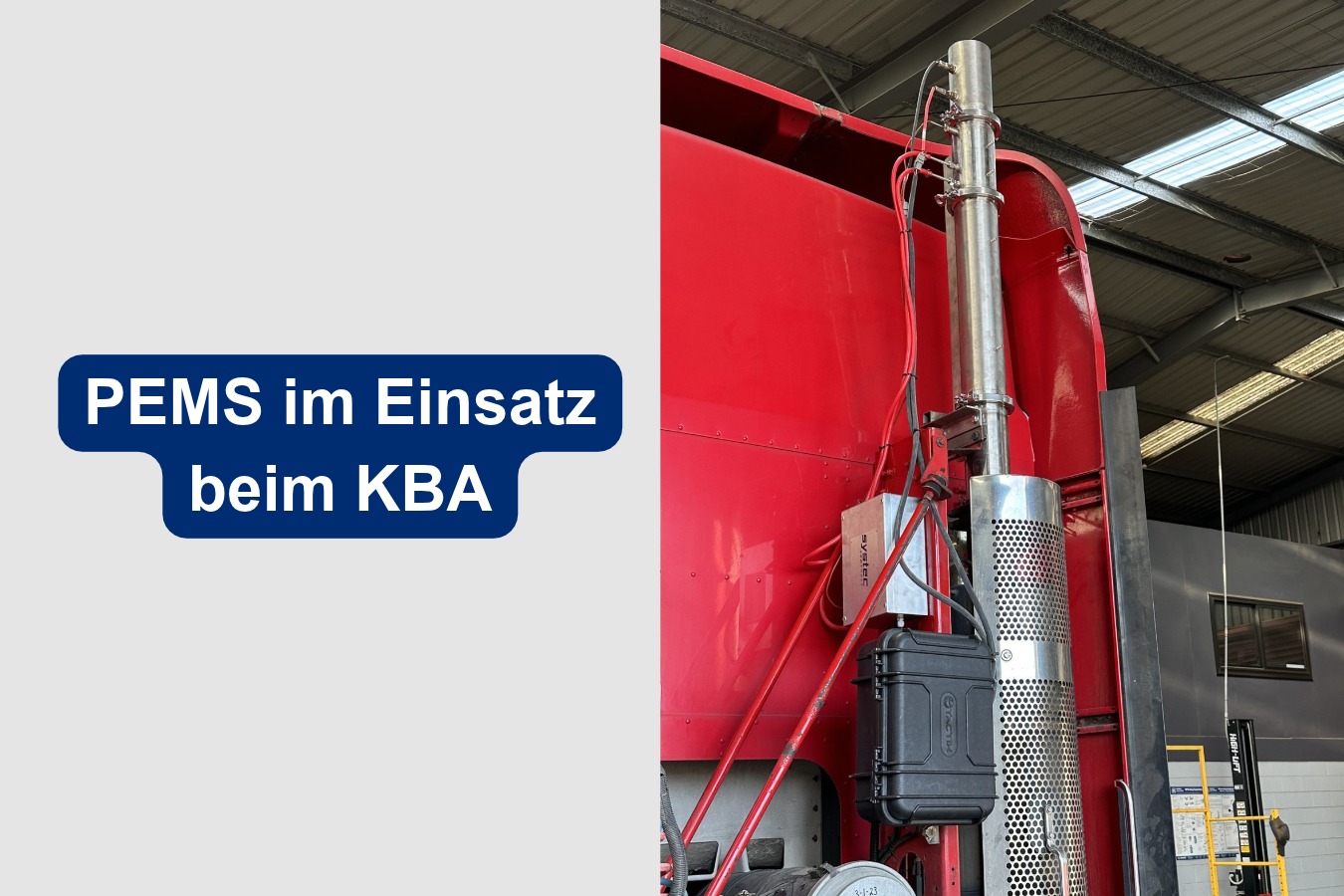 PEMS im Einsatz am LKW